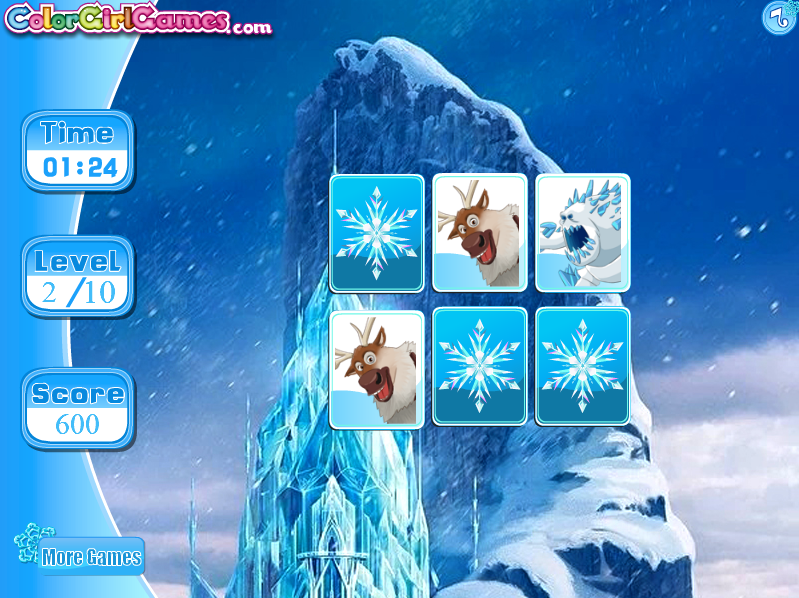 Frozen Queen Elsa Memory