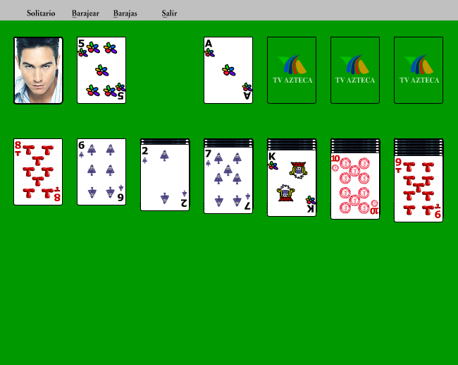 TV Azteca Interactivo: Solitario