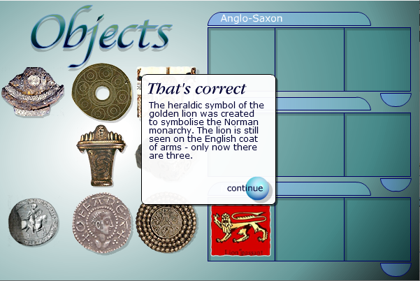 Ancient Objects Game