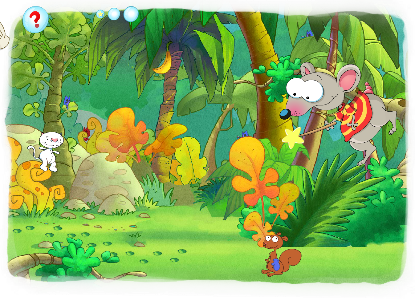 Toopy and Binoo: Blue Butterflies Game