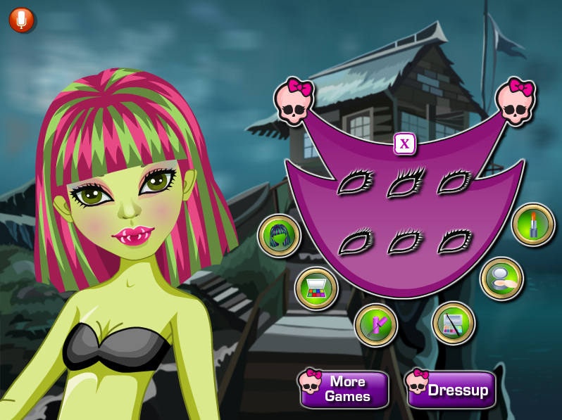 Monster High: Venus McFlytrap at the Camp