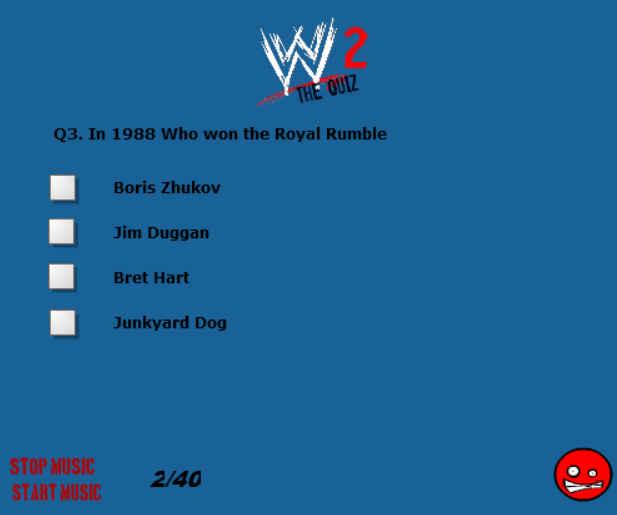 WWE Quiz 2