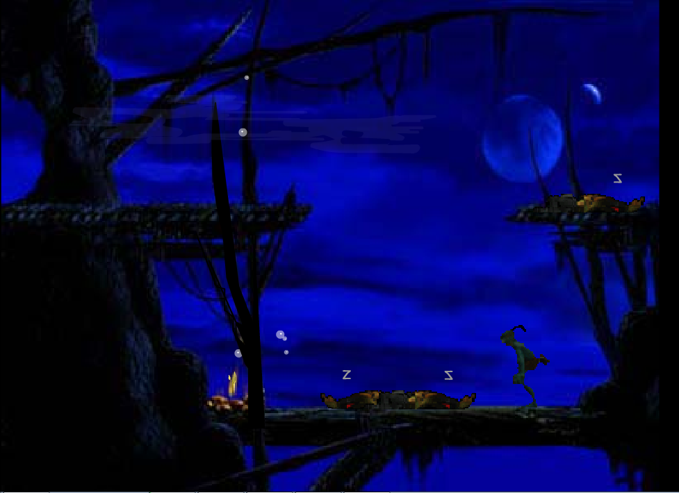The flash adventure Oddworld Abe's Oddysee