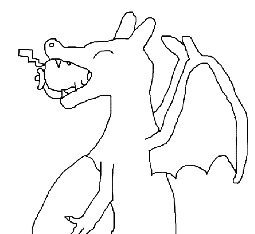 A Hungry Charizard WIP