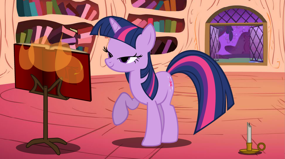 Twilight Sparkle Learns Fire Fighting