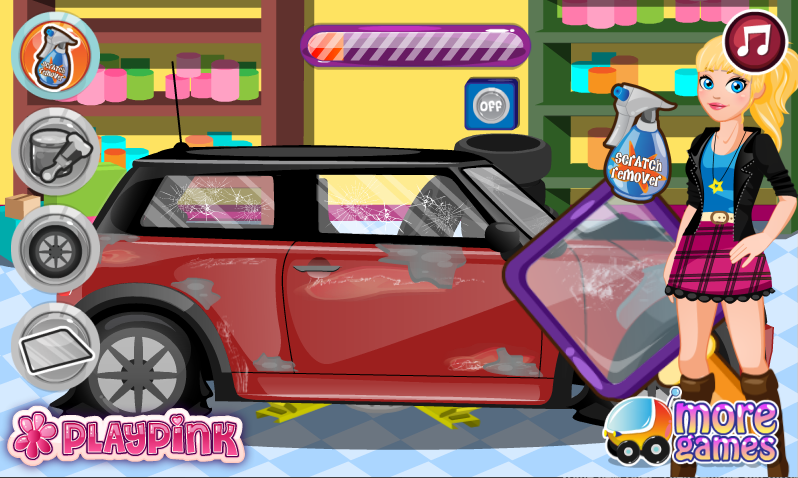 Teen Mini Cooper Wash