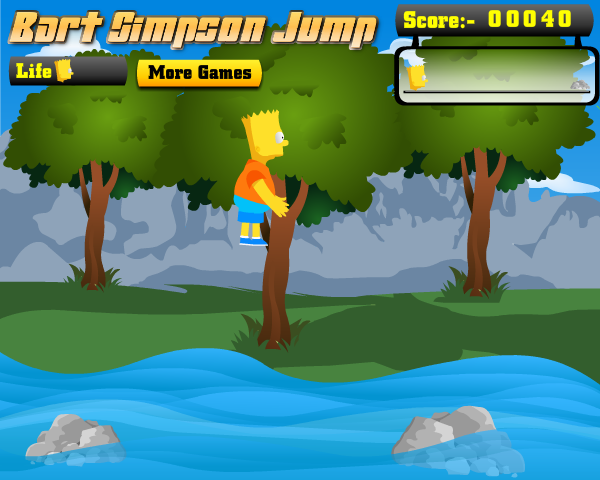 Bart Simpson Jump