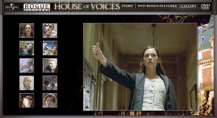 House Of Voices DVD Microsite