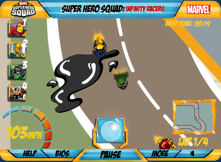 Super Hero Squad: Infinity Racers