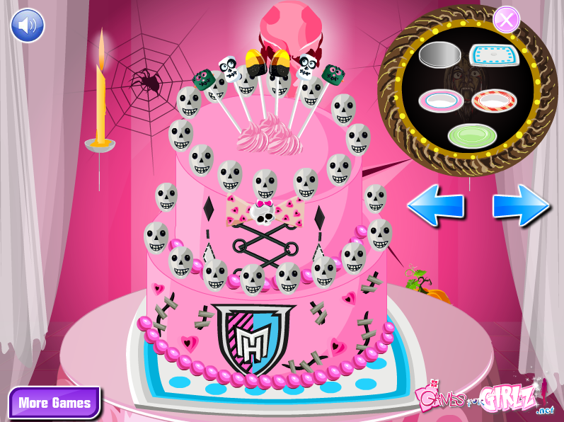 Monster High Cake Deco