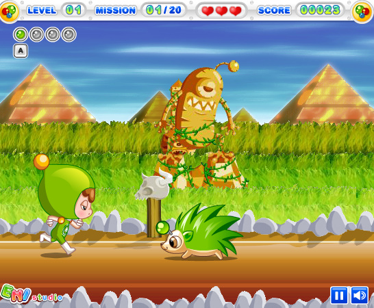 키니위니 점프!점프!