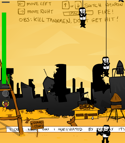 Pico in "Taking Back Newgrounds"