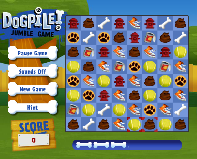 DogPile! Jumble Game