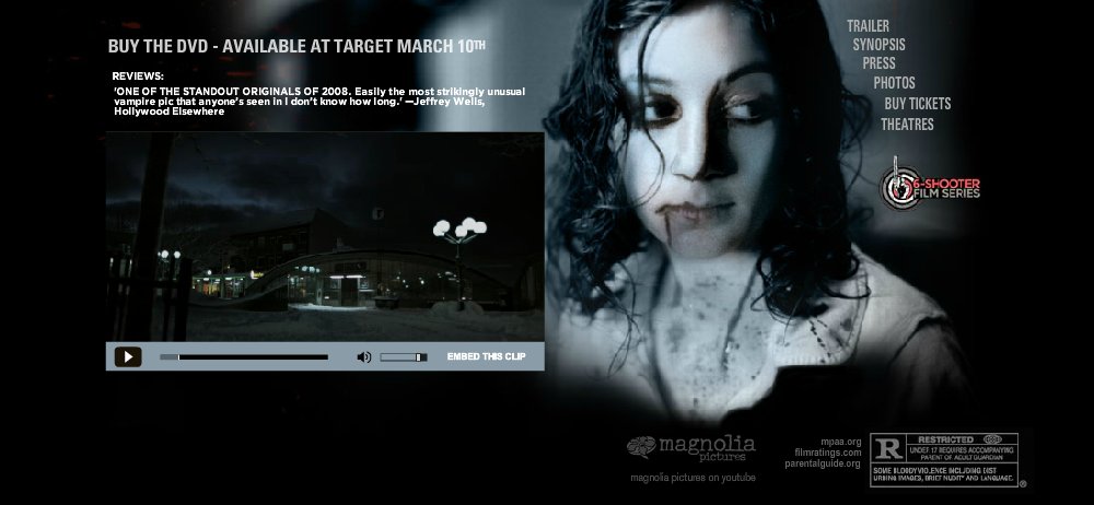 Let the Right One In Microsite