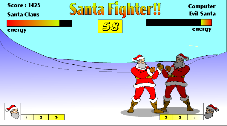 Santa Fighter 2000