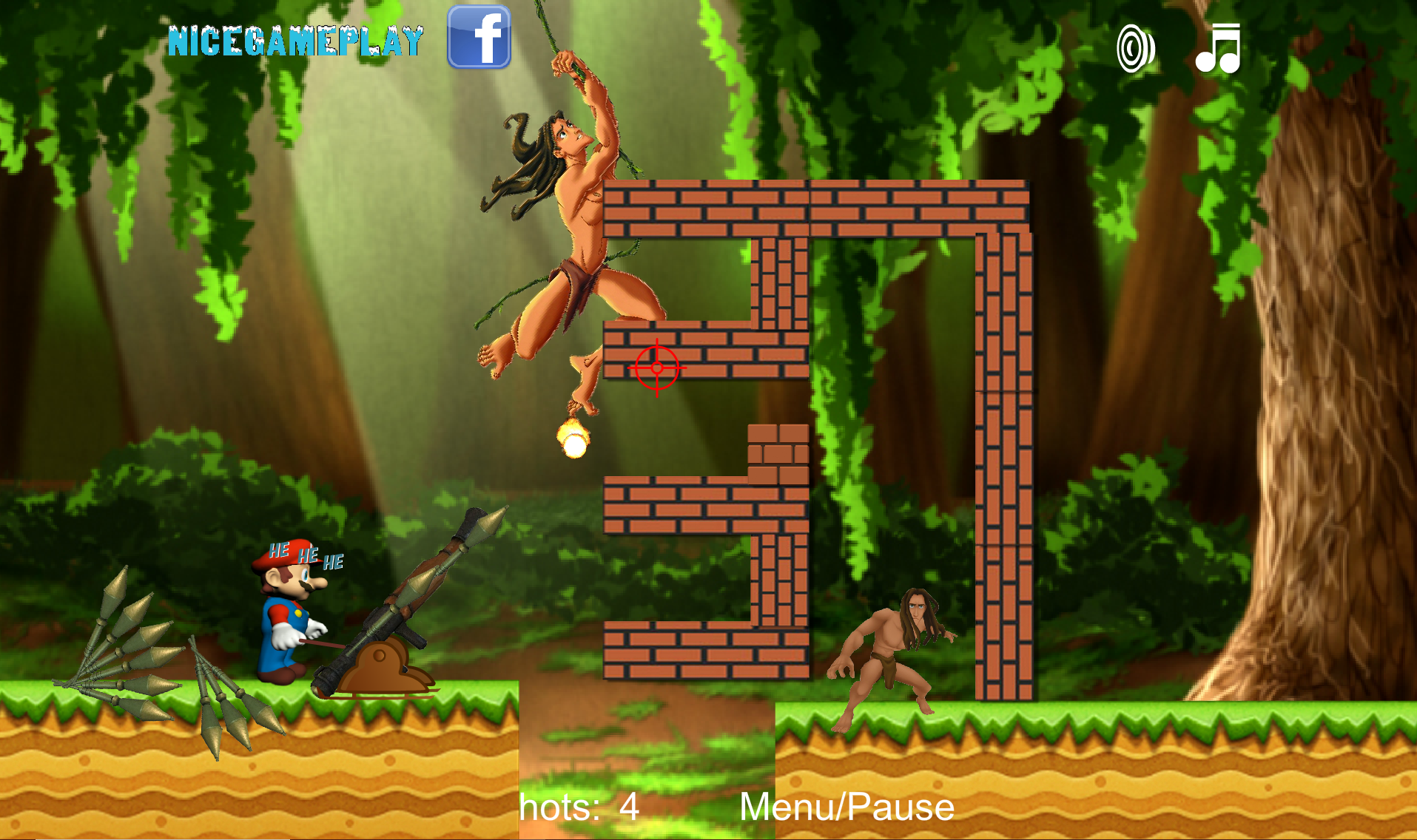 Mario vs Tarzan