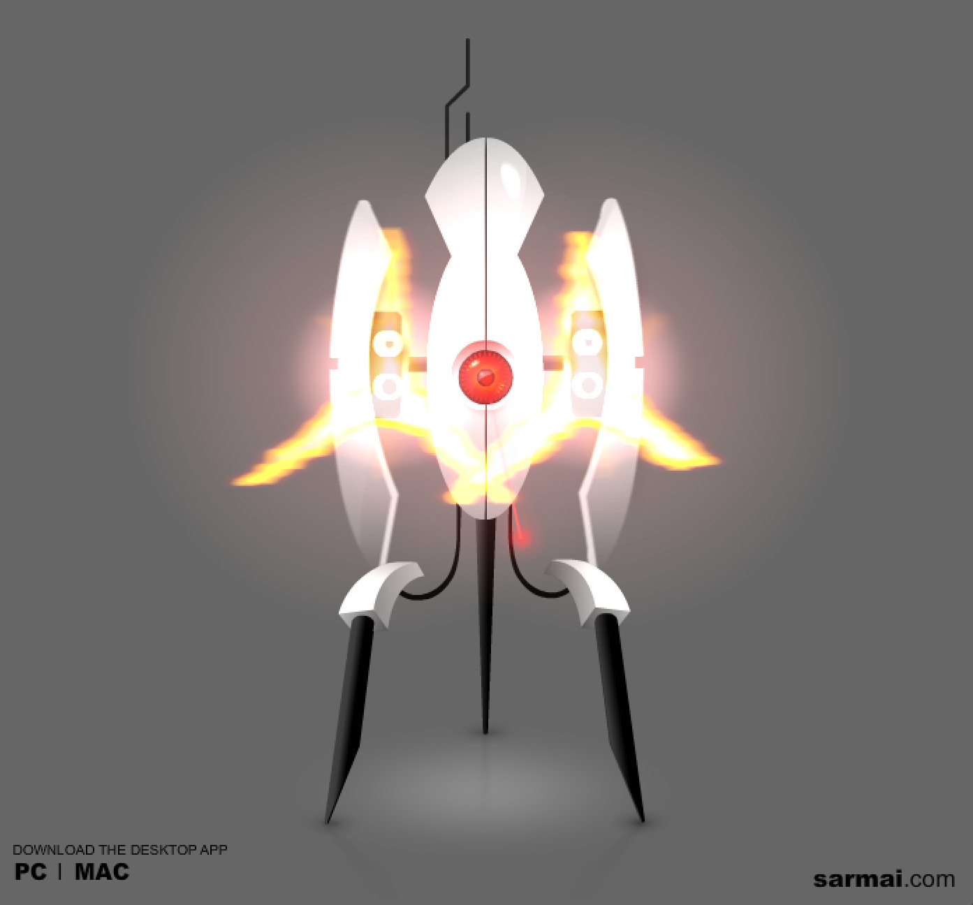 Interactive Portal Turret