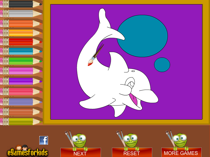 Dolphin Coloring
