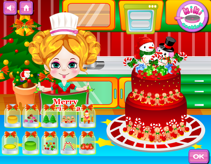 Kiki Cooking: Christmas Cake