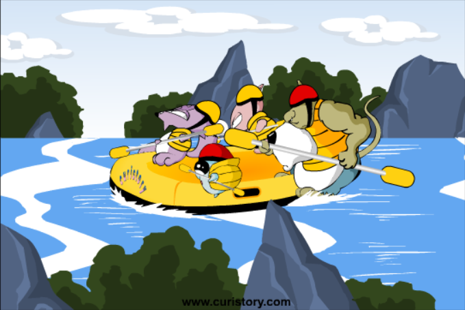 큐리스토리 10. 캠프장에서