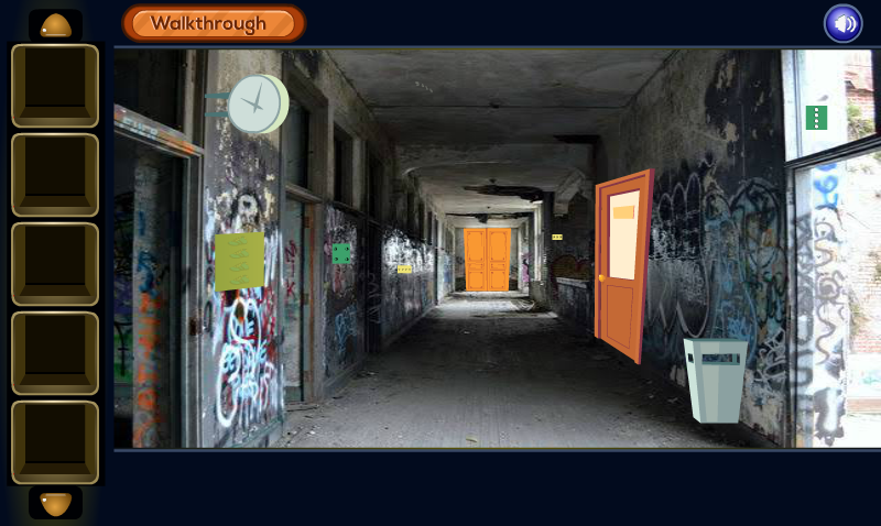 Abandoned School Hallway Escape