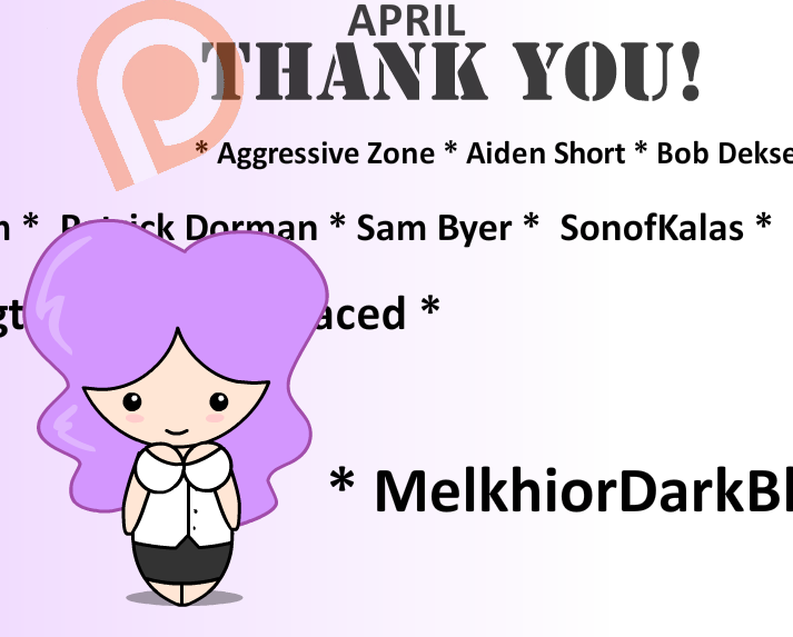 Lil Emma Thanks her April Patrons! (2017)