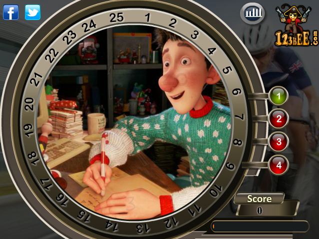 Arthur Christmas - Find the Numbers