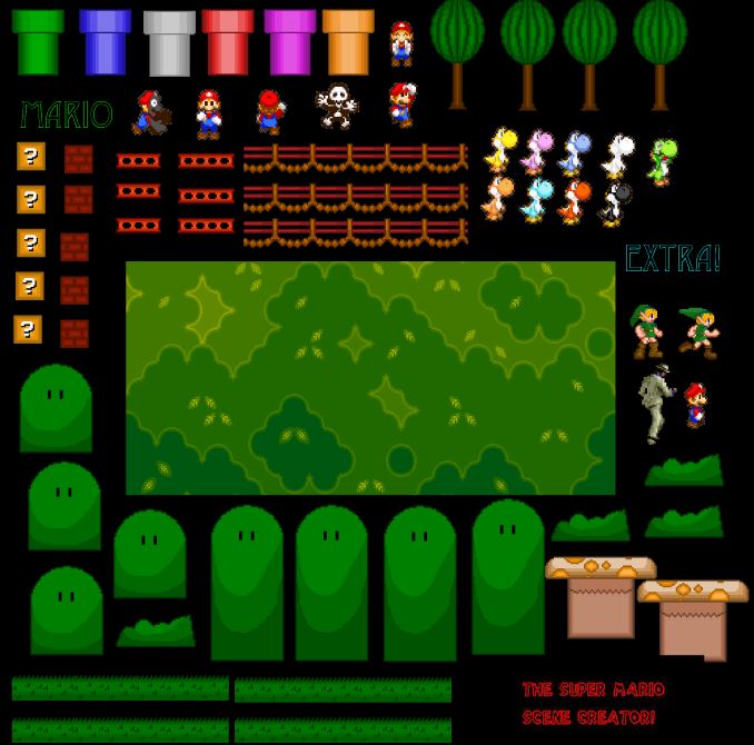 Super Mario Scene Creator 6