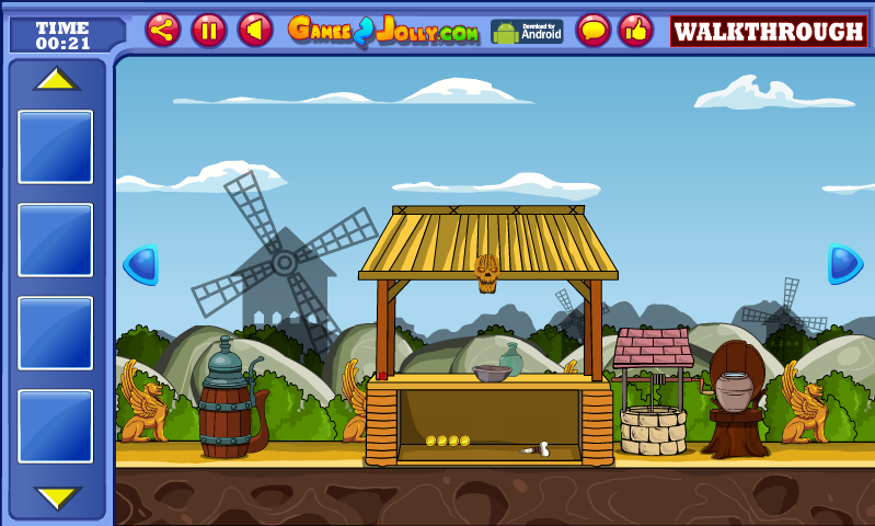 Wooden Windmill Escape