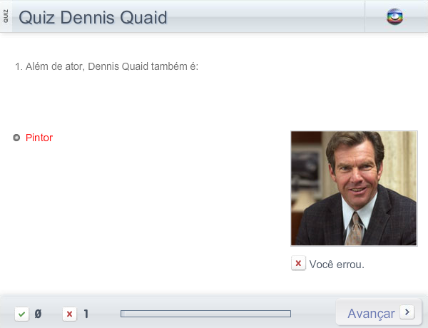 Quiz Dennis Quaid