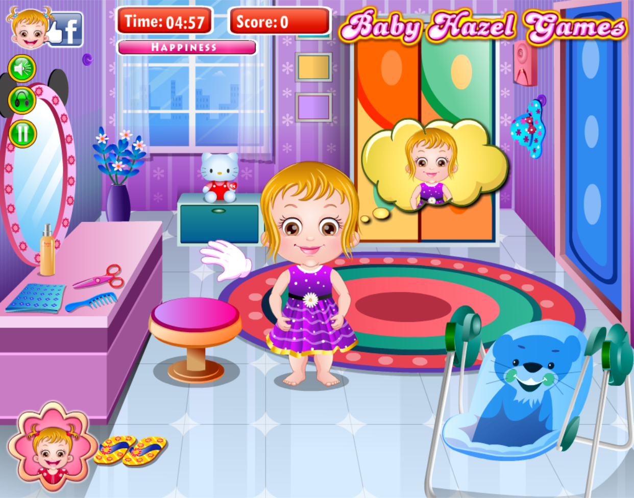 Baby Hazel Beach Party