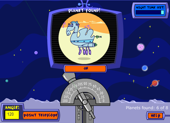 Cyberchase Star Gazing