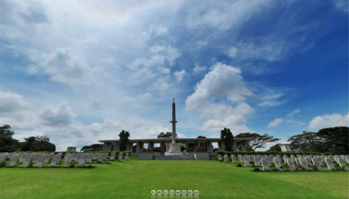 Kranji War Memorial: War Cemetery Virtual Reality Image