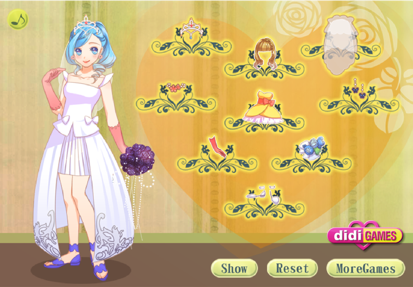 Spring Bride Dress Up