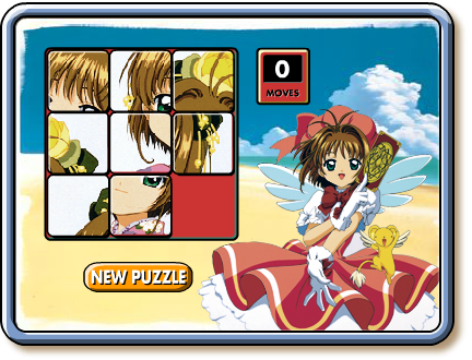 Sakura Cardcaptors: Slide Puzzler