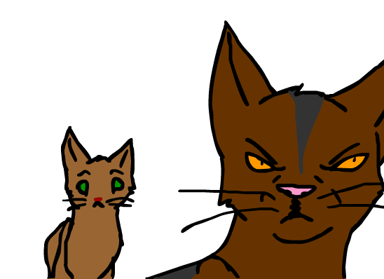 Tigerclaw and Mousefur