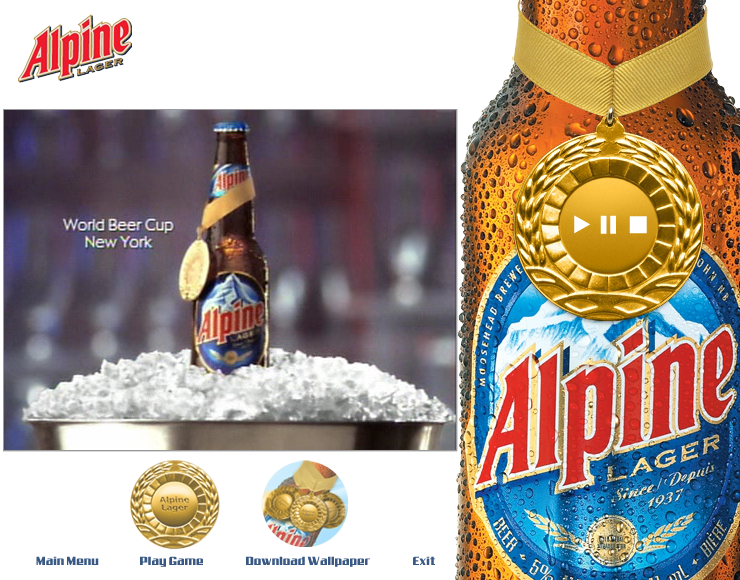 Alpine Lager Microsite