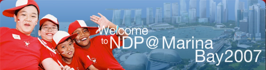 Singapore NDP @ Marina Bay 2007 Web Banner