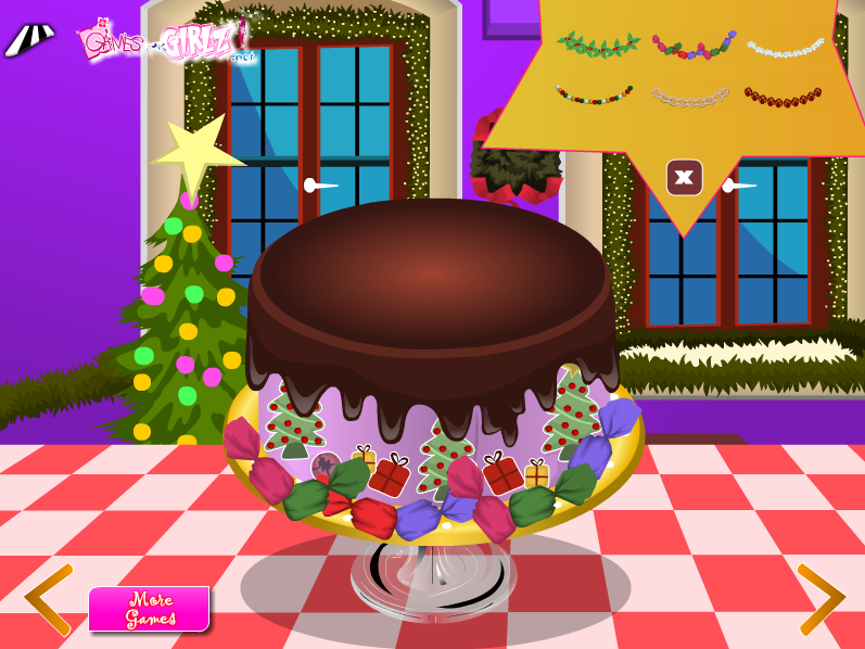 Christmas Cake Decoration