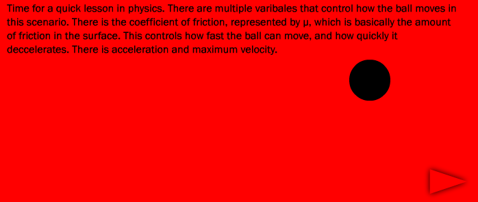 Friction and Acceleration Movement