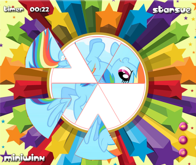 My Little Pony: Round Puzzle