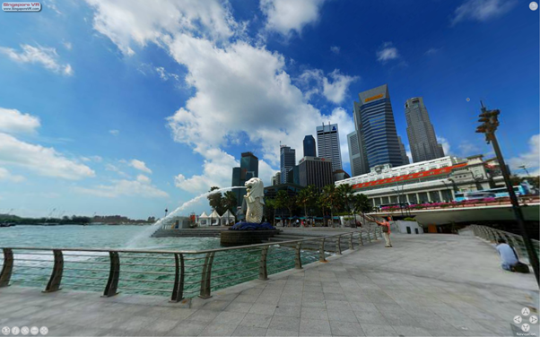 Merlion 2004 Virtual Reality Image