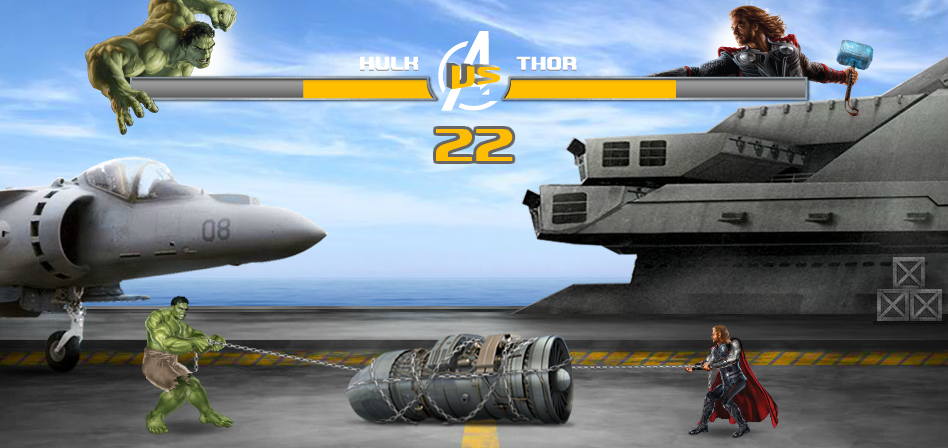 The Avengers - Strong Man: Hulk VS Thor
