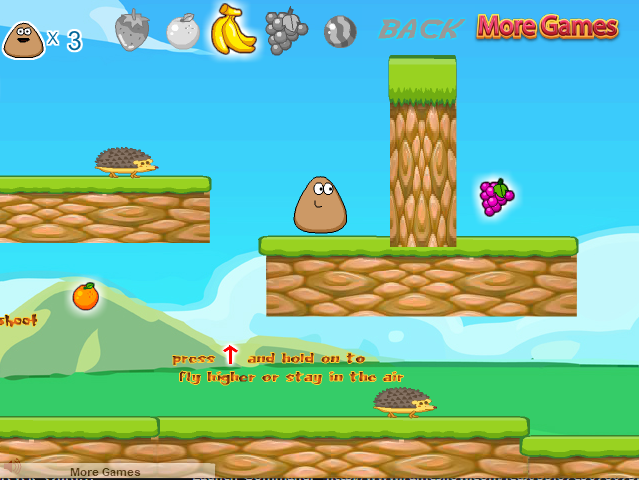 Pou in Jungle