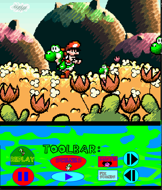 Yoshi meets Baby Mario