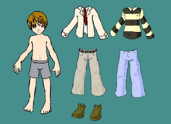 Death Note: Light dress-up