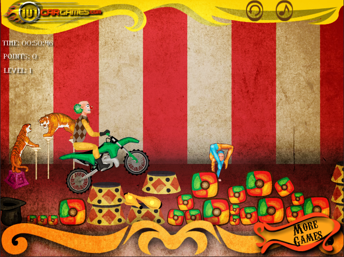 Circus Biker