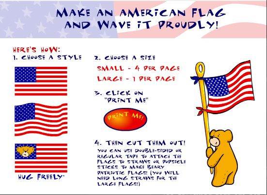 Make An American Flag and Wave It Proudly!