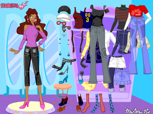 Winx Aisha Dressup