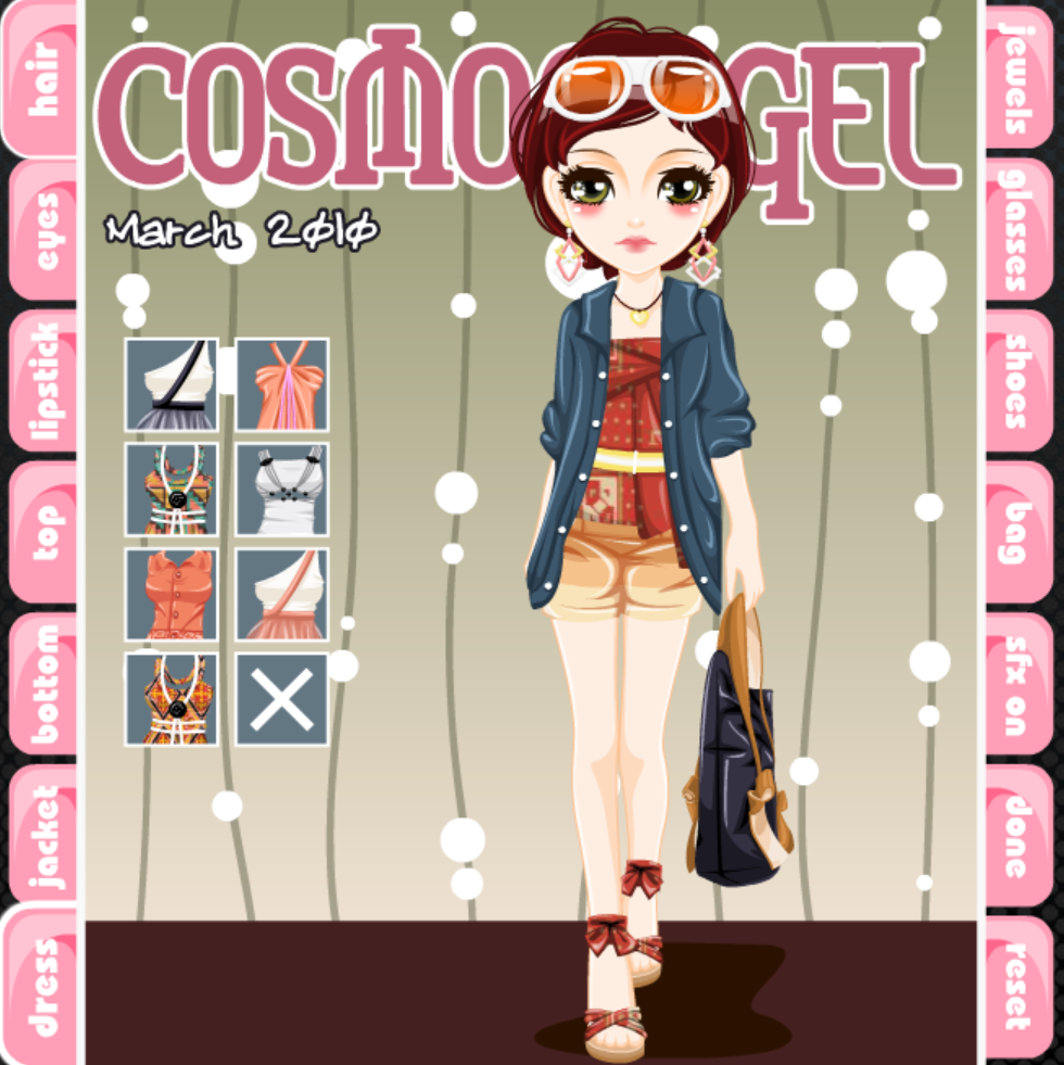 Cover Model Dress Up: March